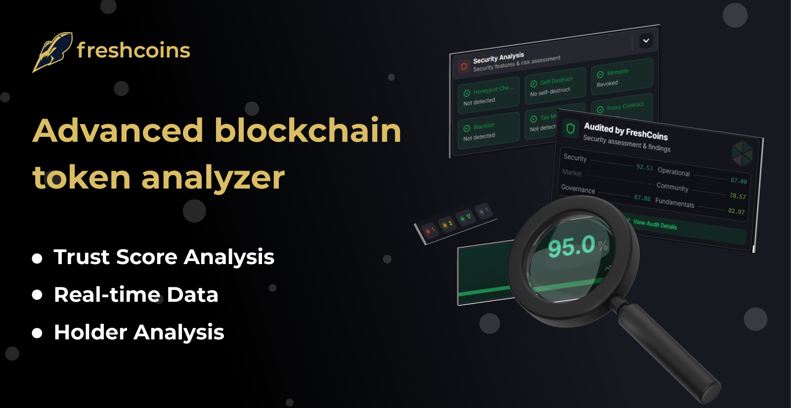 Advanced Cryptocurrency Token Scanner - FreshCoins